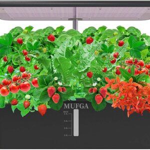 Hydroponics Growing System Herb Garden - MUFGA 18 Pods Indoor Gardening System
